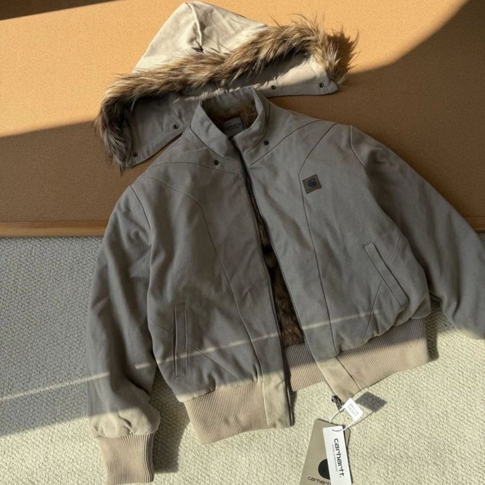 Куртка Carhartt з хутром | куртка кархартт jacket