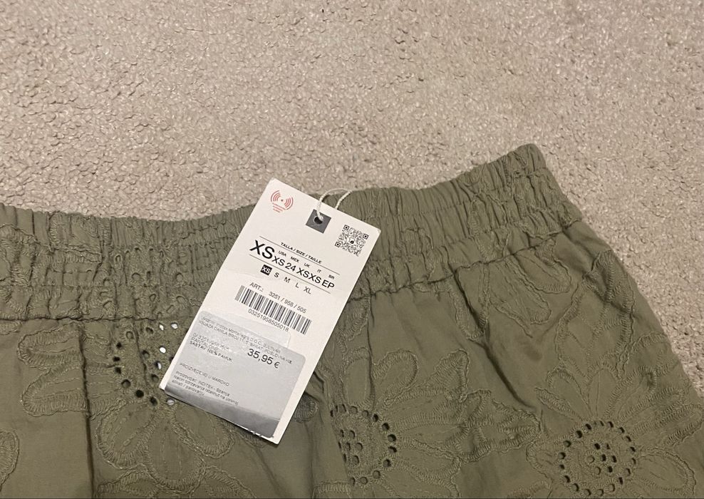 Прямі жіночі штани Zara, кюлоти із високою посадкою, брюки Zara s