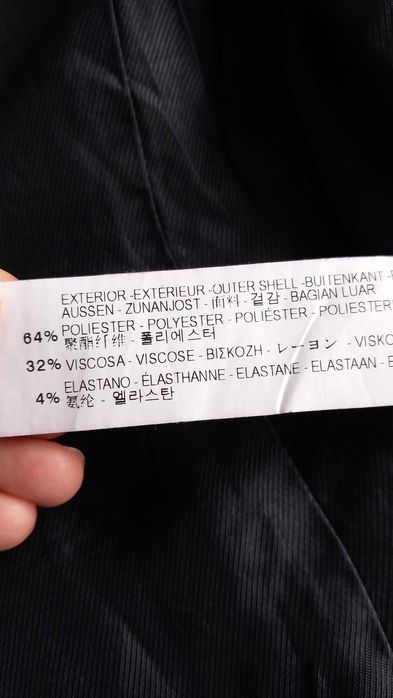 Zara krótki elegancki żakiet czarny XS