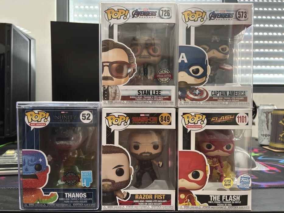 Pop Figures Marvel/DC
