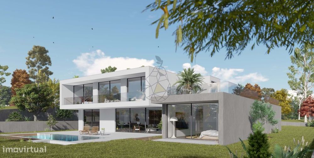 Terreno urbano para construção , com Projeto  para moradia de Luxo em