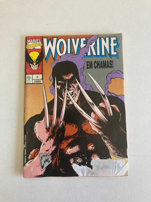 Wolverine Nº2 (1995) Em Chamas! - HQ Banda desenhada Português PT
