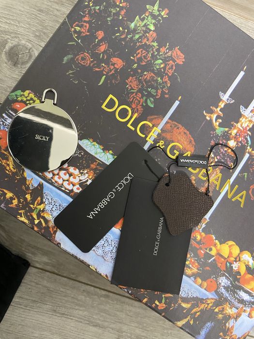 Сумка dolce&gabbana d&b sicily шоколадна