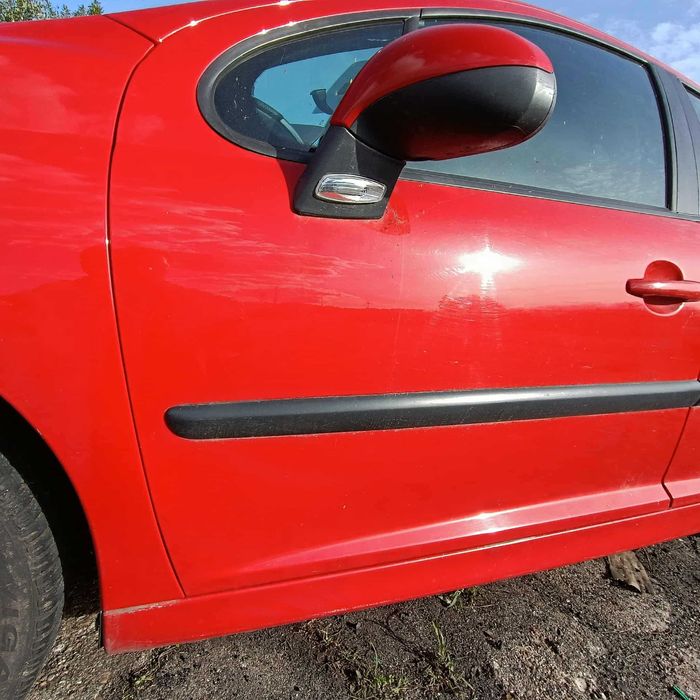 Peugeot 207 maska drzwi błotnik lampa zderzak kod lak.KKNB  inne
