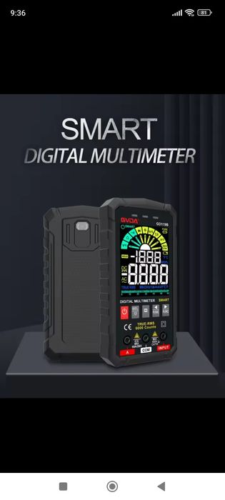 Мультиметр GVDA GD119B