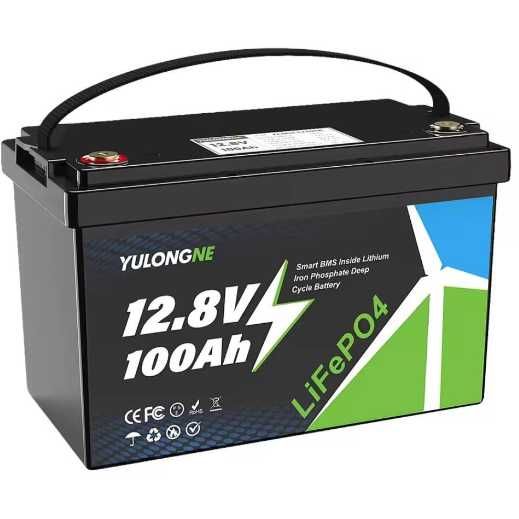 Акумулятор Humsienk LiFePO4 12V/160Ah 150A BMS Комплекти резервного живлення Інвертори