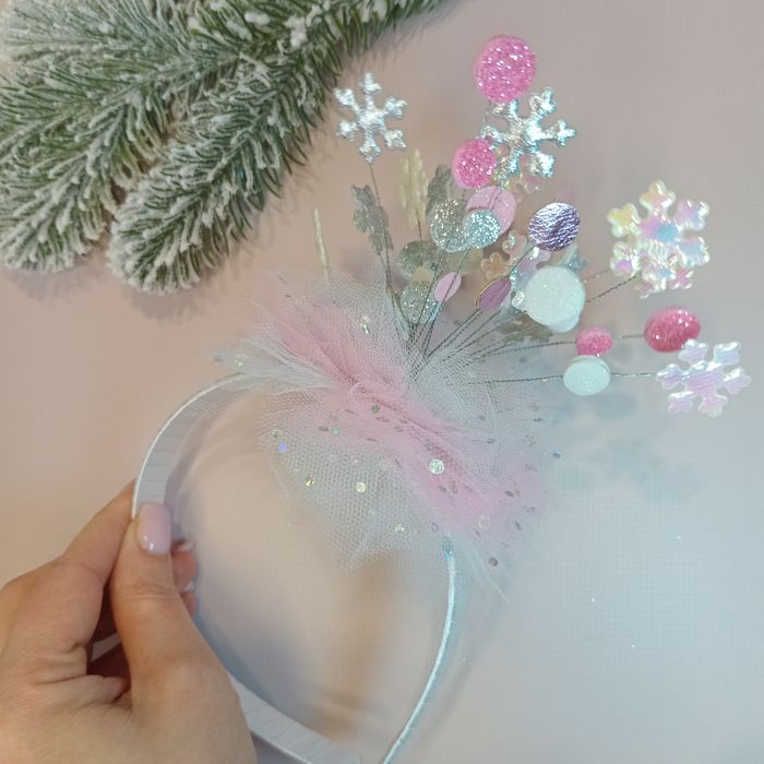 Новорічні обручі. Сніжинка, Зірочка. Цукерка