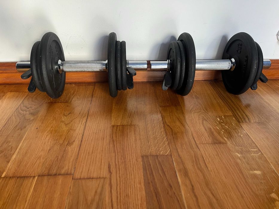 2 Alteres com 10Kg Cada - Domyos