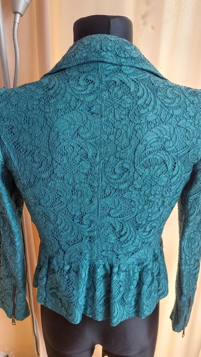 Nowy żakiet/ kurtka Burberry turkusowa uk12