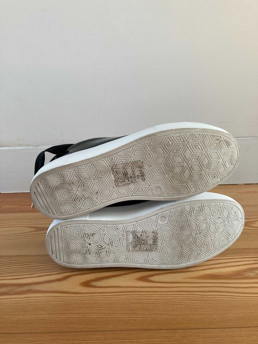 Ténis pretos verniz La Redoute senhora 38-39 - como novos