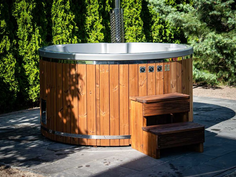 Balia ogrodowa akrylowa JACUZZI HOT TUB opalana drewnem OD PRODUCENTA