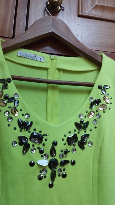 Vestido tam. L verde clarinho