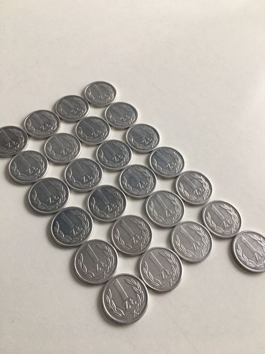 Moneta 1 zł. 25 szt. z 1989 roku