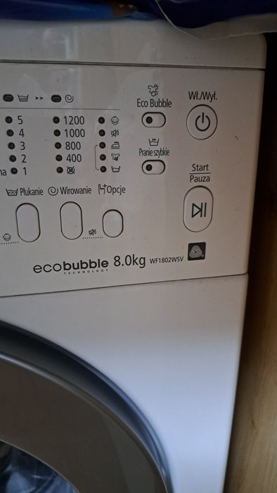 Pralka Samsung ecobubble 8kg WF1802WSV części do  pralki