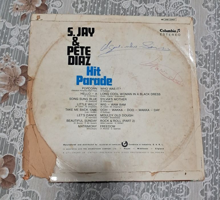 Discos de vinil.