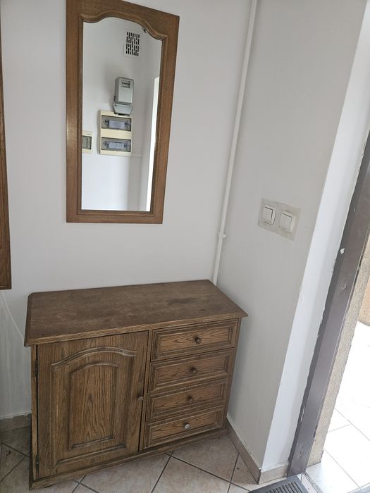 Komplet do korytarza dębowy.