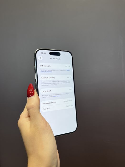 RATY 0% iPhone 15 Pro 128 GB BATERIA 100% GWARANCJA 12 miesiecy!!!