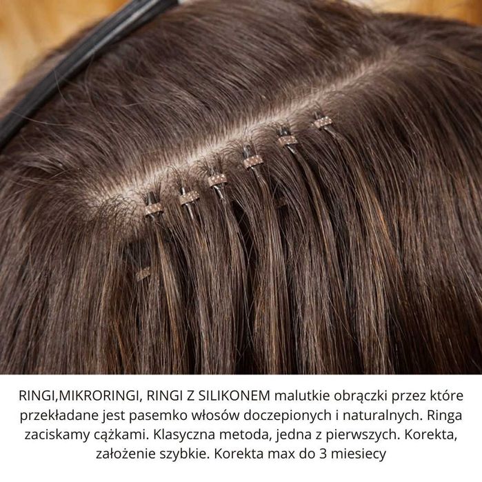 Przedłużanie włosów  z dojazdem do domu .Gorzów i okolice