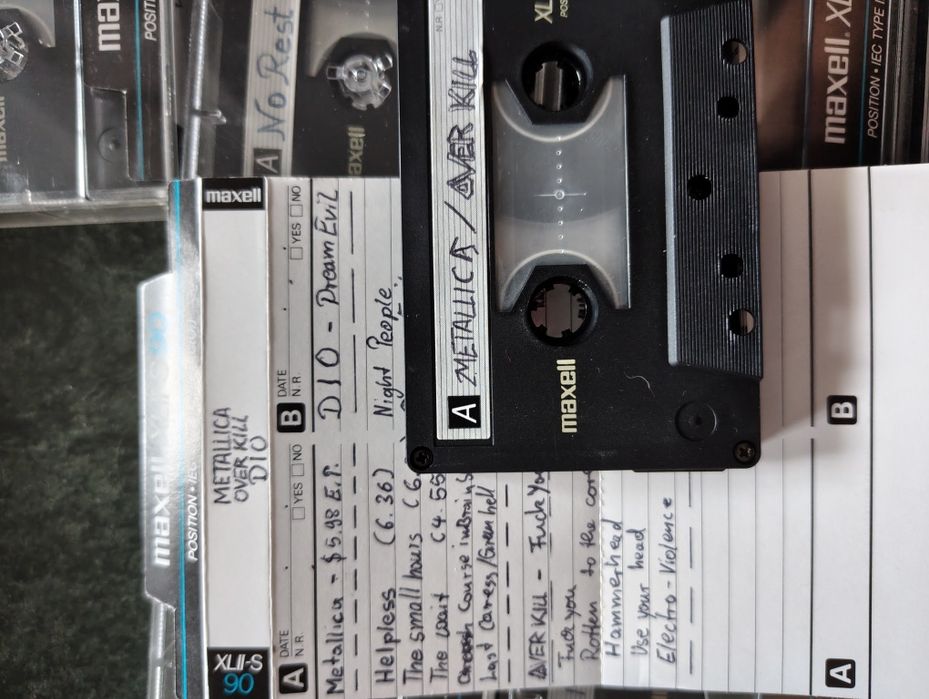 Аудіокасети Maxell XL 2 S 90, UD 2 S 90