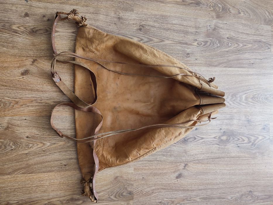 Кожаный вещевой мешок