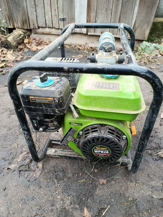 мотопомпа Procraft WPH20 бу ще на гарантії