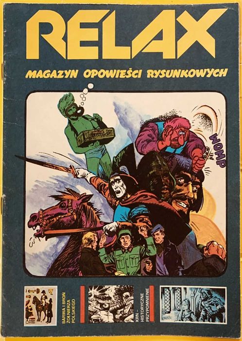 Relax Magazyn opowieści rysunkowych zeszyt nr 4