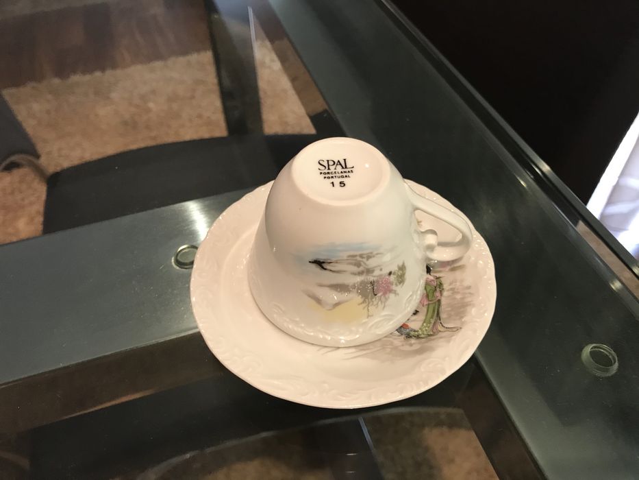 conjunto de Chavenas cafe/cha