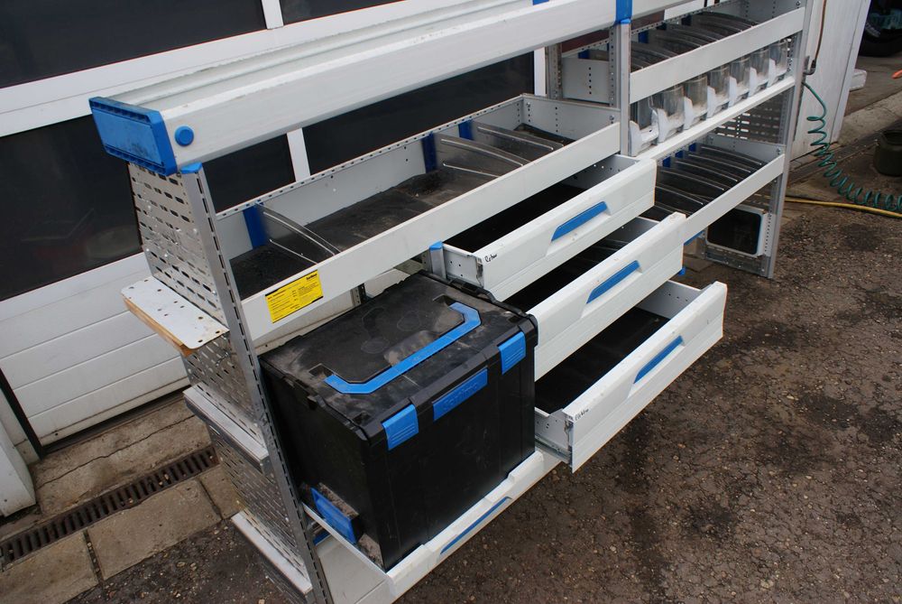 Regał Wurth zabudowa serwisowa szuflady sortimo bott           77