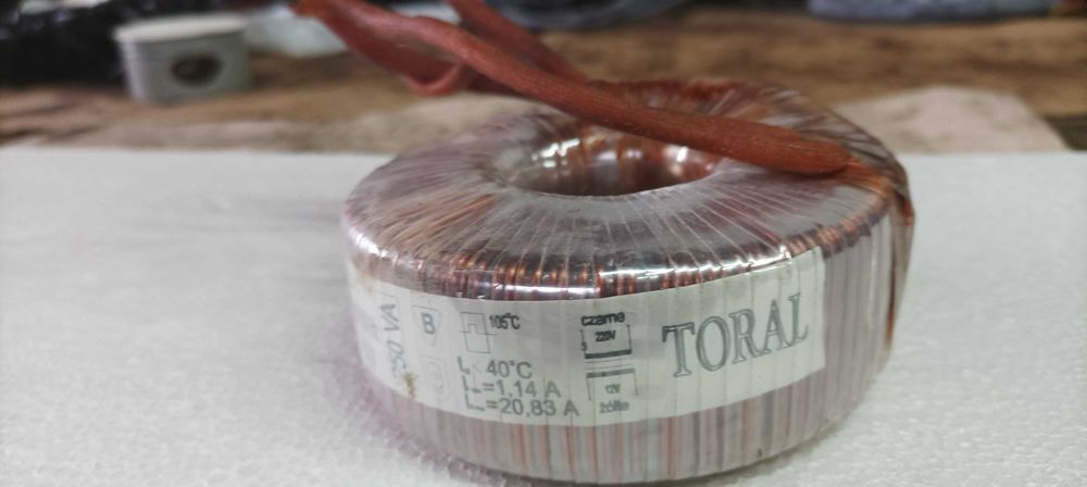 Transformator toroidalny 220V   250 VA