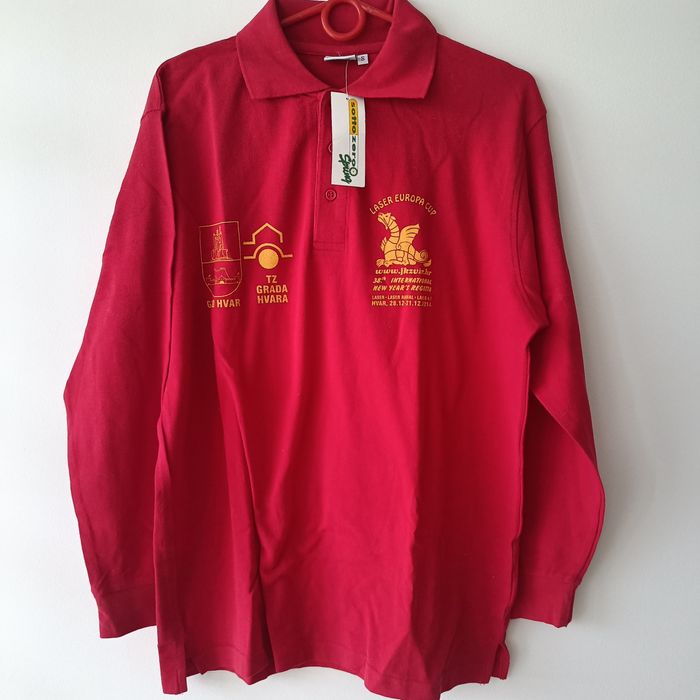 T-shirt z długim rękawem pamiątkowa koszulka z Laser Europa Cup Hvar r