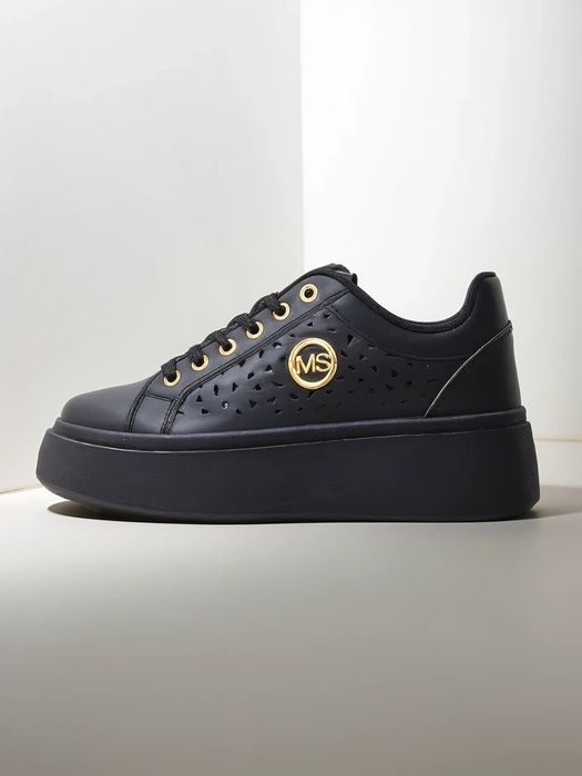 4 KOLORY 36 37 38 Sneakersy 39 40 41 trampki na platformie ażurowe MS