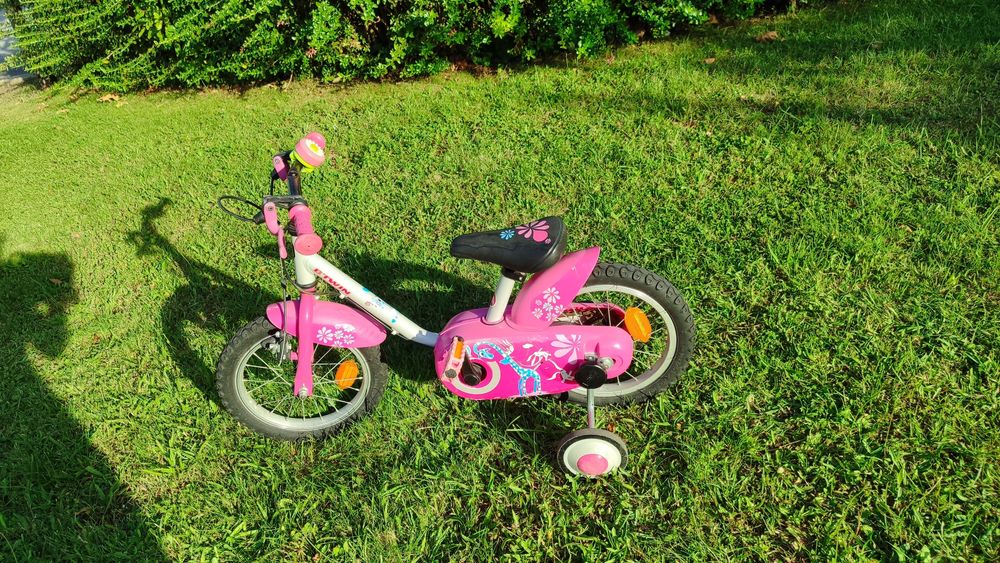 Bicicleta de menina roda 14
