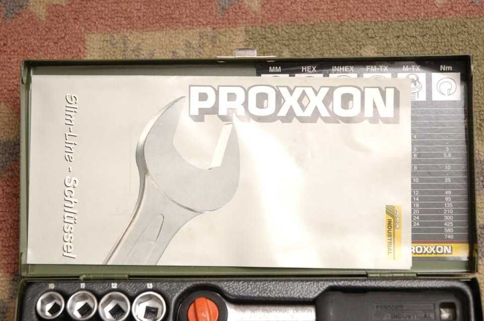 Chaves de caixa Proxxon Industrial 1/4 Professional Made in Germany