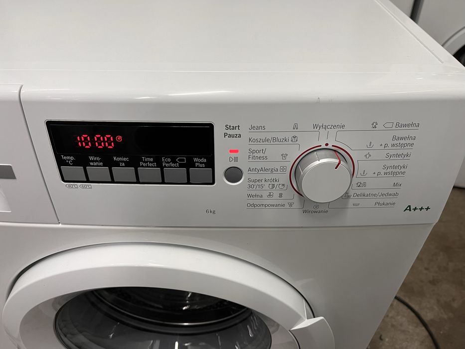 Pralka BOSCH 6kg 1000ob | 12msc |BD stan |Dowóz
