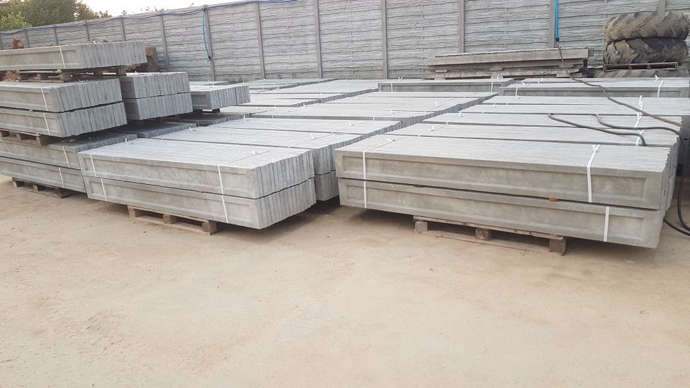 Płyty podmurówkowe palisadowe