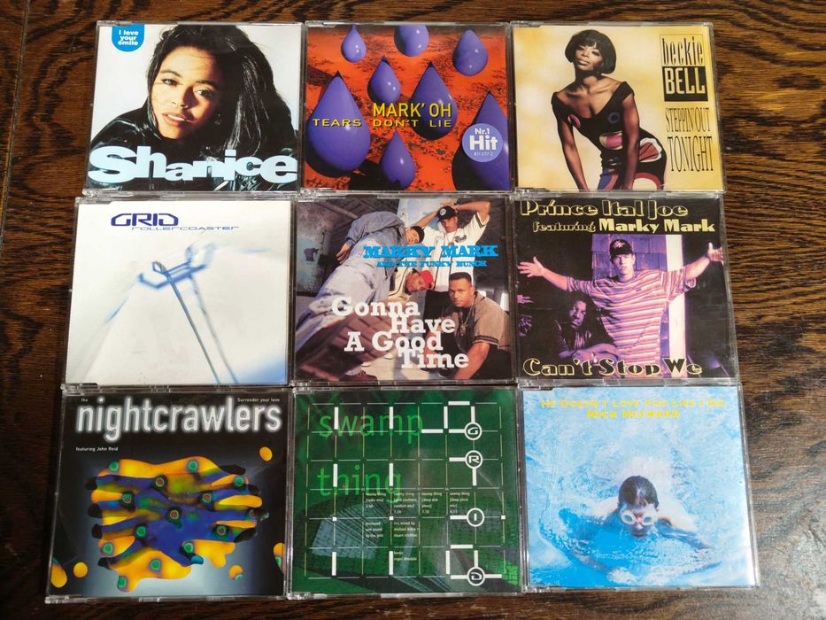 Single, płyty CD mix - dance, pop, techno, rock, reggae, inne