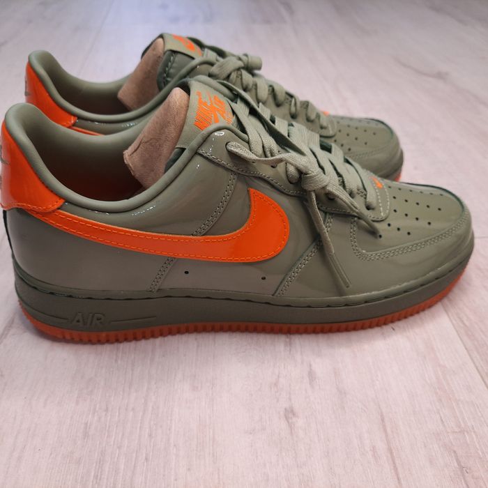 Nike Footwear Nike Air Force Green Orange Okinawa Prefecture 