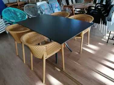 Mesa própria para exterior em alumínio / fenolico 150x80