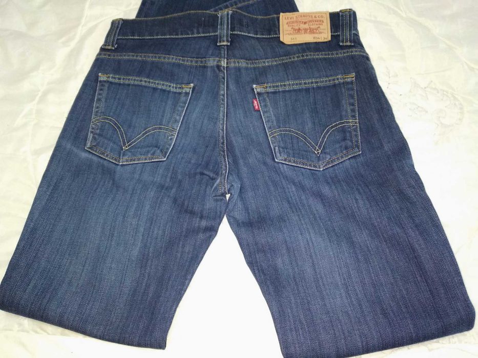 Джинси LEVIS 511 made in Turkey  W34 L34
