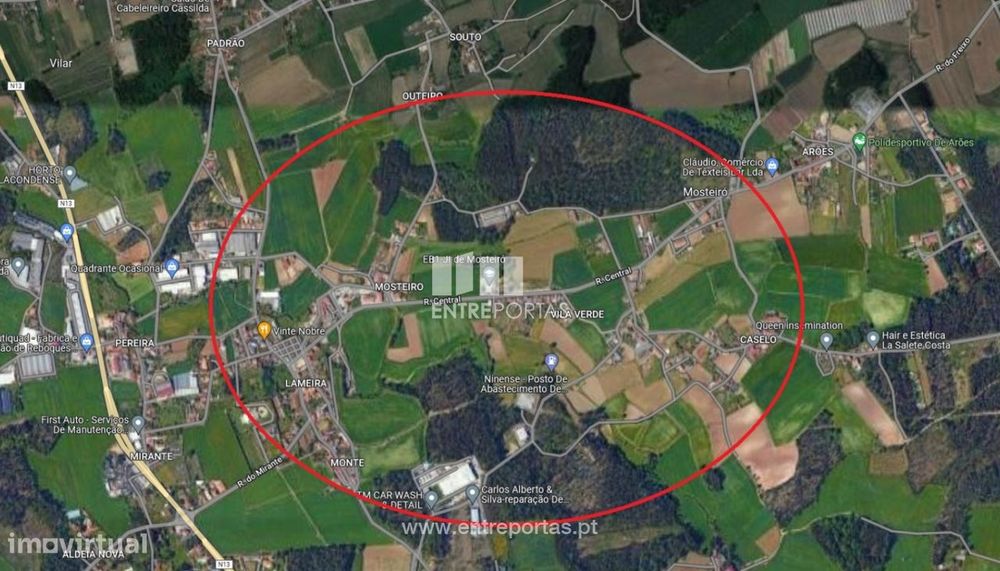 Plot for Sale, 350 m², Mosteiró, Vila do Conde
