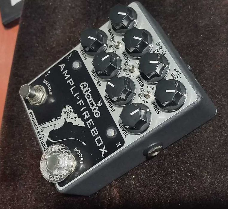 Pedal Atomic Ampli-Firebox – modelação de Amps de Guitarra