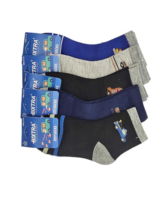 5x skarpety chłopięce BIXTRA 31-34