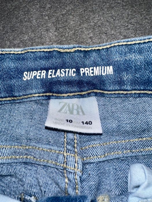 Zestaw 2× jeansy ZARA Super Elastic – 140 cm (10 lat)