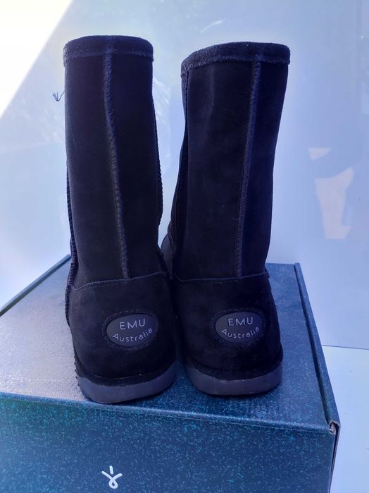 SP Kozaki EMU AUSTRALIA Paterson Lo 42 us10 w/f czarne botki