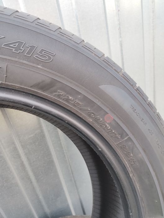 Cztery używane Opony hankook R17 225/60