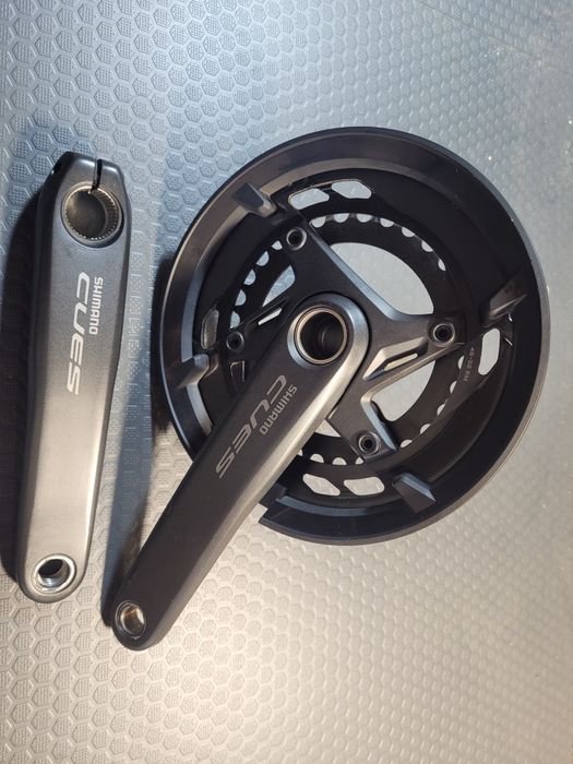 Korba Shimano Cues 6010-2 z blatami 46 i 32 + osłona