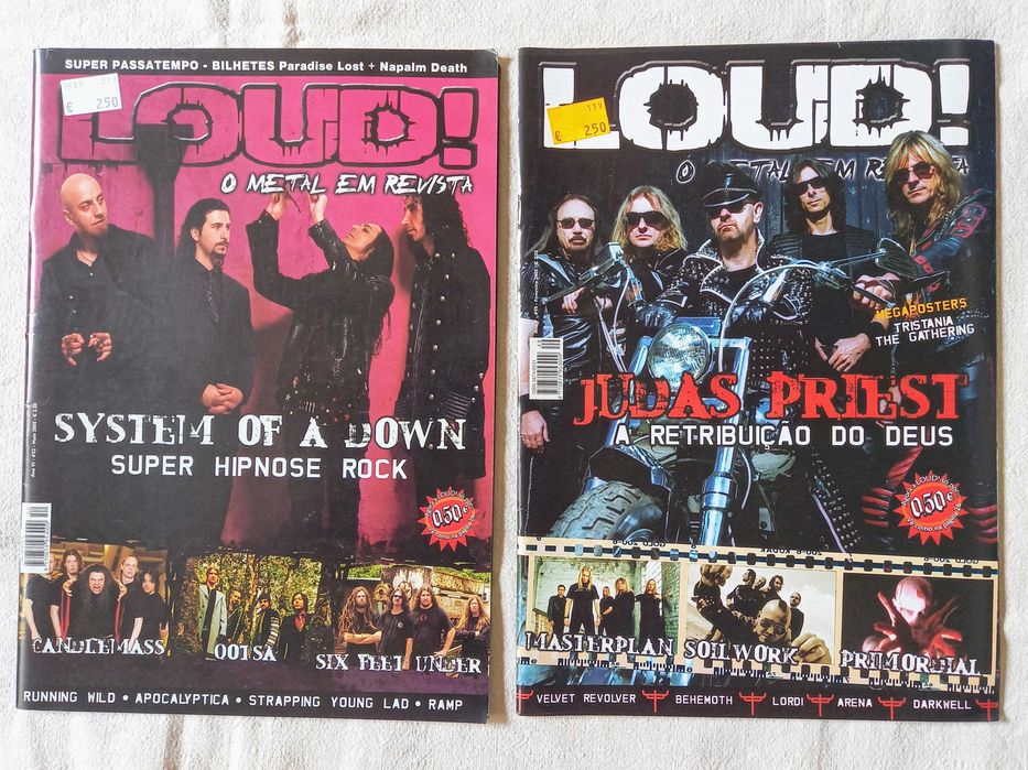 Revistas Loud! Rock e Metal