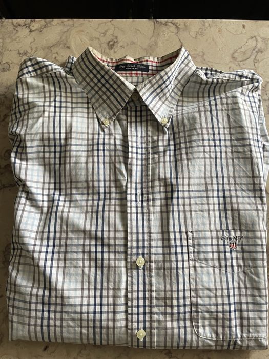 Camisa de manga cumprida ais quadrados