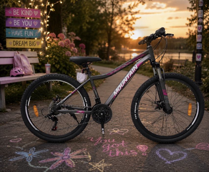 Rower górski mtb Electra 26 rama 15 amortyzacja 21 biegow 130-155 cm wzrostu