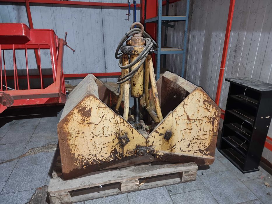 Balde de maxilas para grua